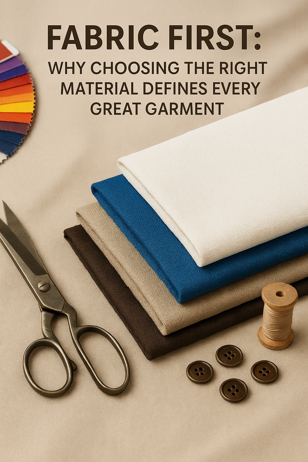 Fabric First: Why Choosing the Right Material Defines Every Great Garment